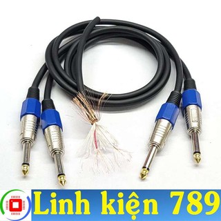 Dây jack 6 ly ra 6 ly dài 1m - linh kiện 789