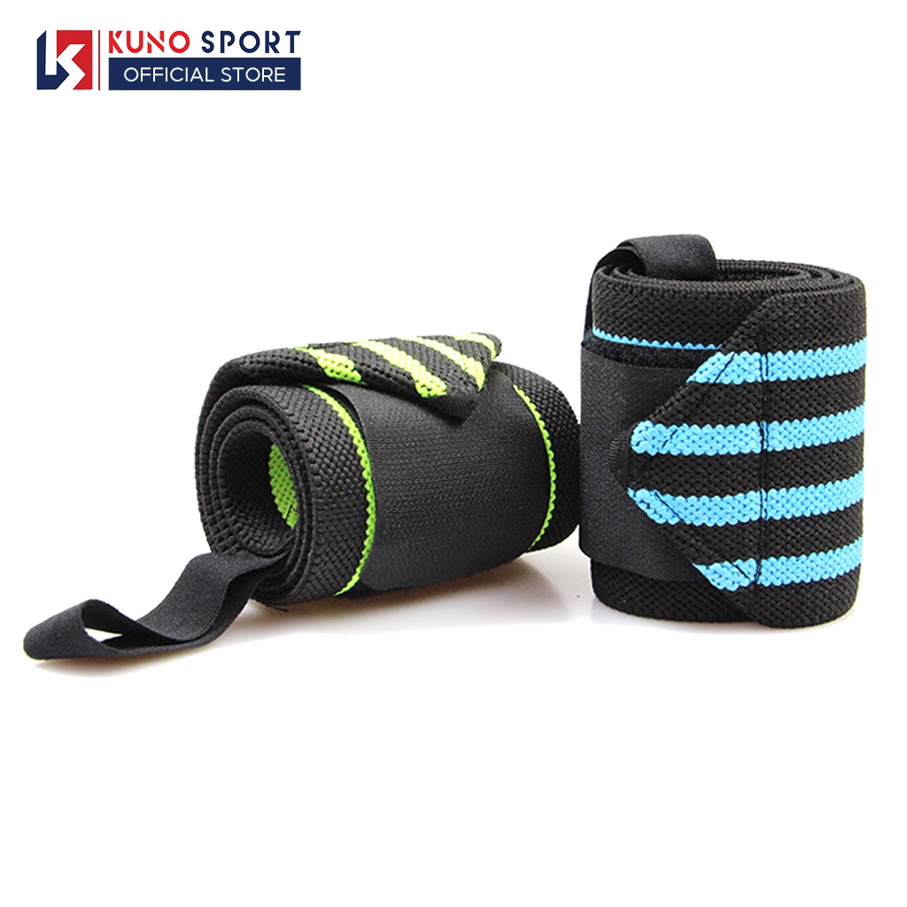 Đôi Băng Quấn Cổ Tay Bảo Vệ Cổ Tay Tập GYM KUNO SPORT ( SỐ LƯỢNG 1 ĐÔI)