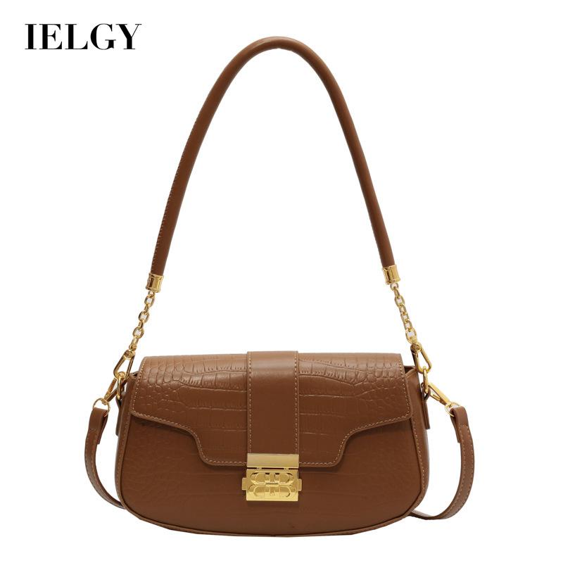 Túi Đeo Chéo Họa Tiết Da Cá Sấu Phong Cách Hàn Quốc Cổ Điển Thời Trang Cho Nữ