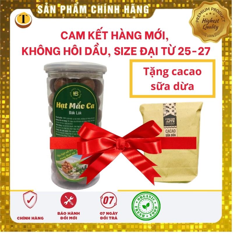 Hạt macca sấy nứt vỏ size lớn Dak Lak, 500gr hạt mắc ca dinh dưỡng khô tách vỏ thơm ngon giòn béo tốt cho mẹ bầu
