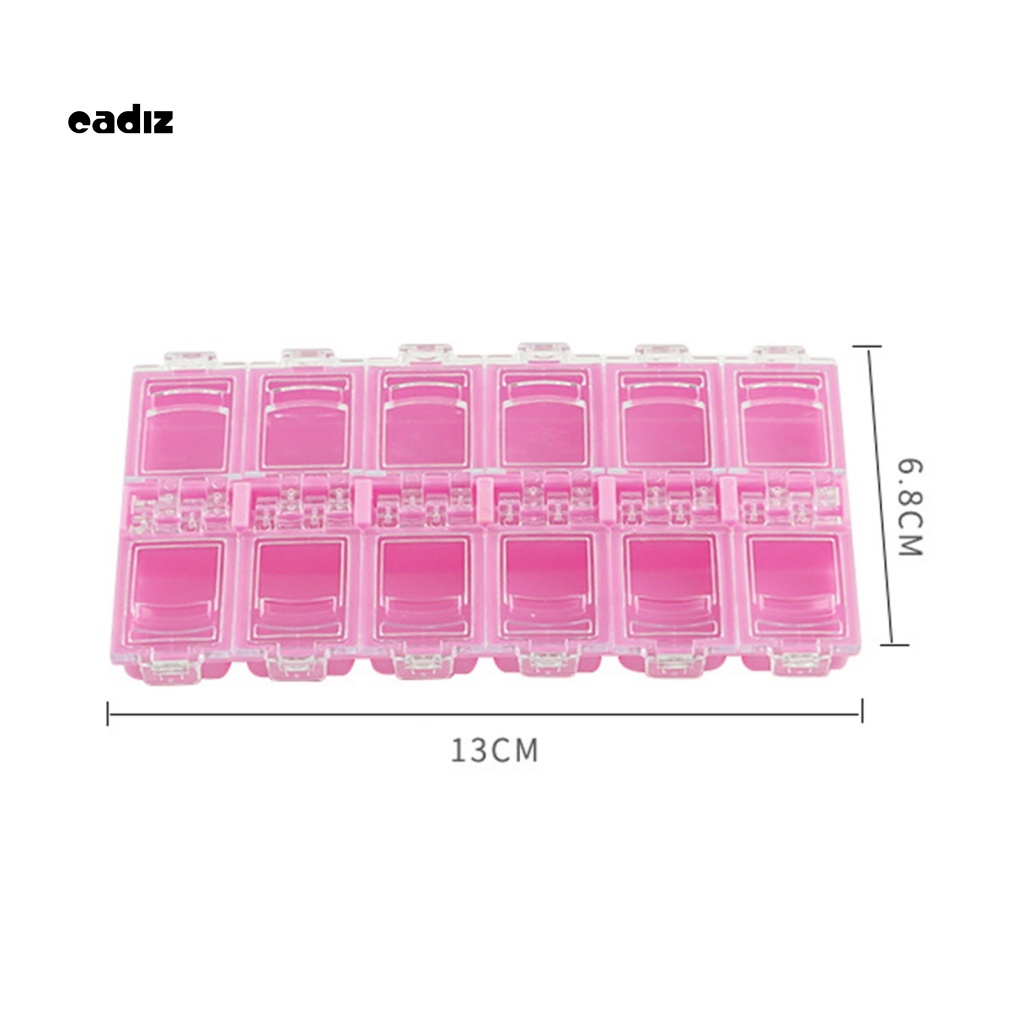 Hộp Đựng Trang Sức / Hạt Kim Cương Giả Chống Bụi Tiện Dụng