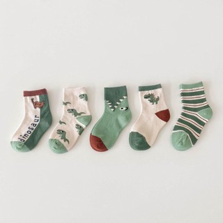 Set 5 đôi tất len họa tiết cho bé