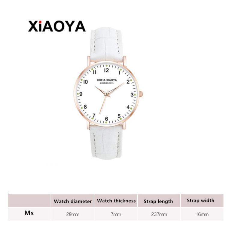 Đồng hồ Xiaoya 1313 hợp thời trang cho nữ