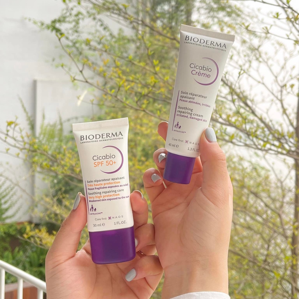 Kem Dưỡng Dịu Da Bioderma Laboratoire Dermatologique Cicabio Crème 40ml