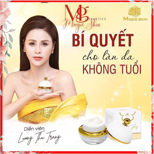 Kem ngừa nám, tàn nhang, chống lão hóa, trắng da Cao Nám Hoàng Cung Chính Hãng Magic Skin