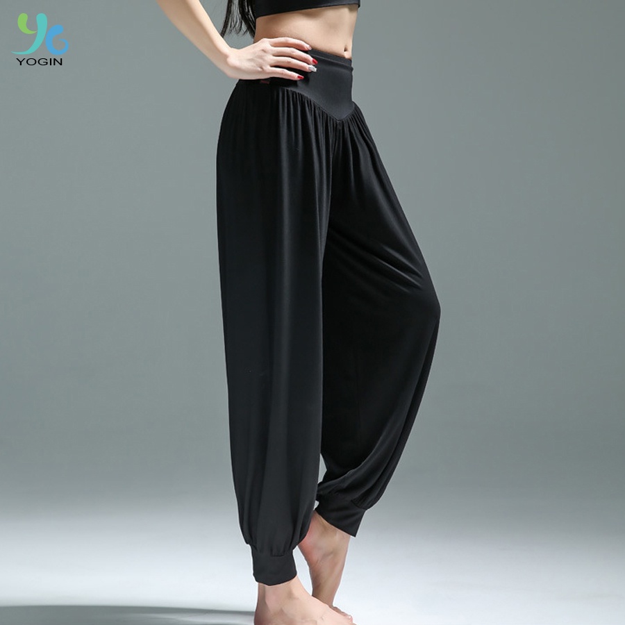 Quần alibaba nữ tập yoga, múa zumba, tập gym co giãn 4 chiều thoáng mát