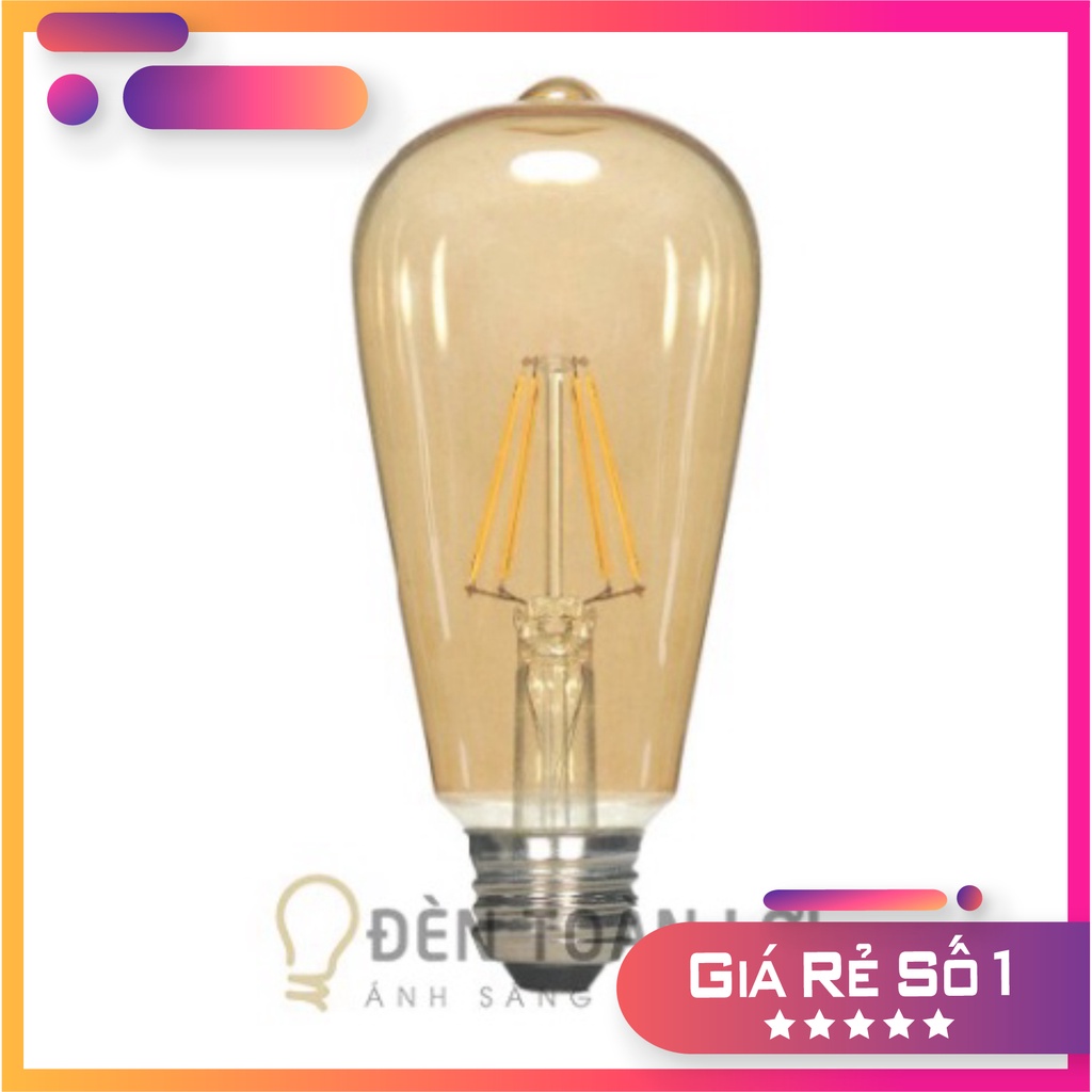 Bóng Đèn: Bóng LED Edison G45/A60/ST64 dimmer vỏ vàng - OWL Lighting