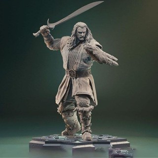 Mô hình thorin oakenshield lord of the rings bằng chất liệu nhựa resin - cao 18 cm