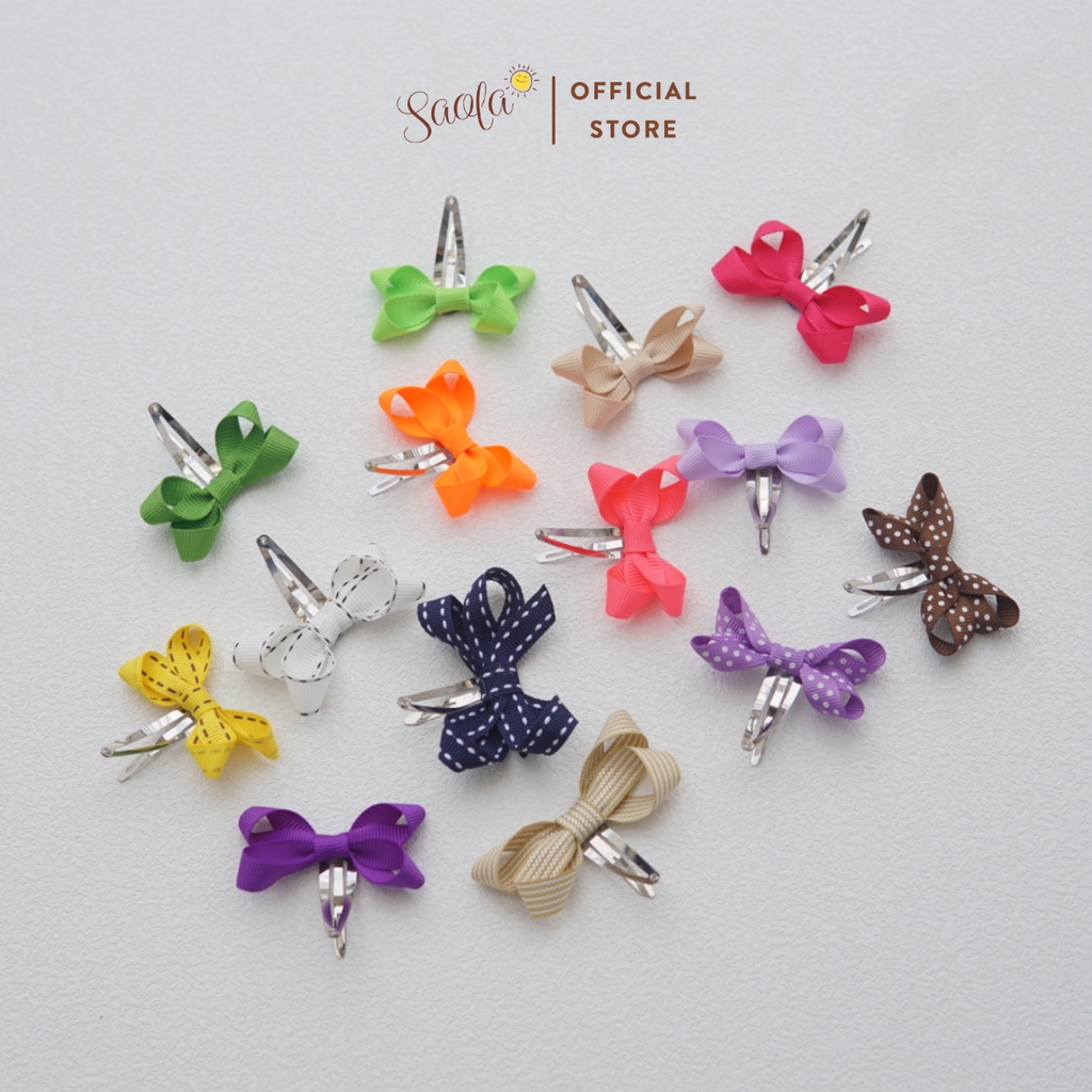 Kẹp Tóc Mái Handmade Xinh Xắn Cho Bé Gái - SAOLA KIDS CLOTHING - HP018