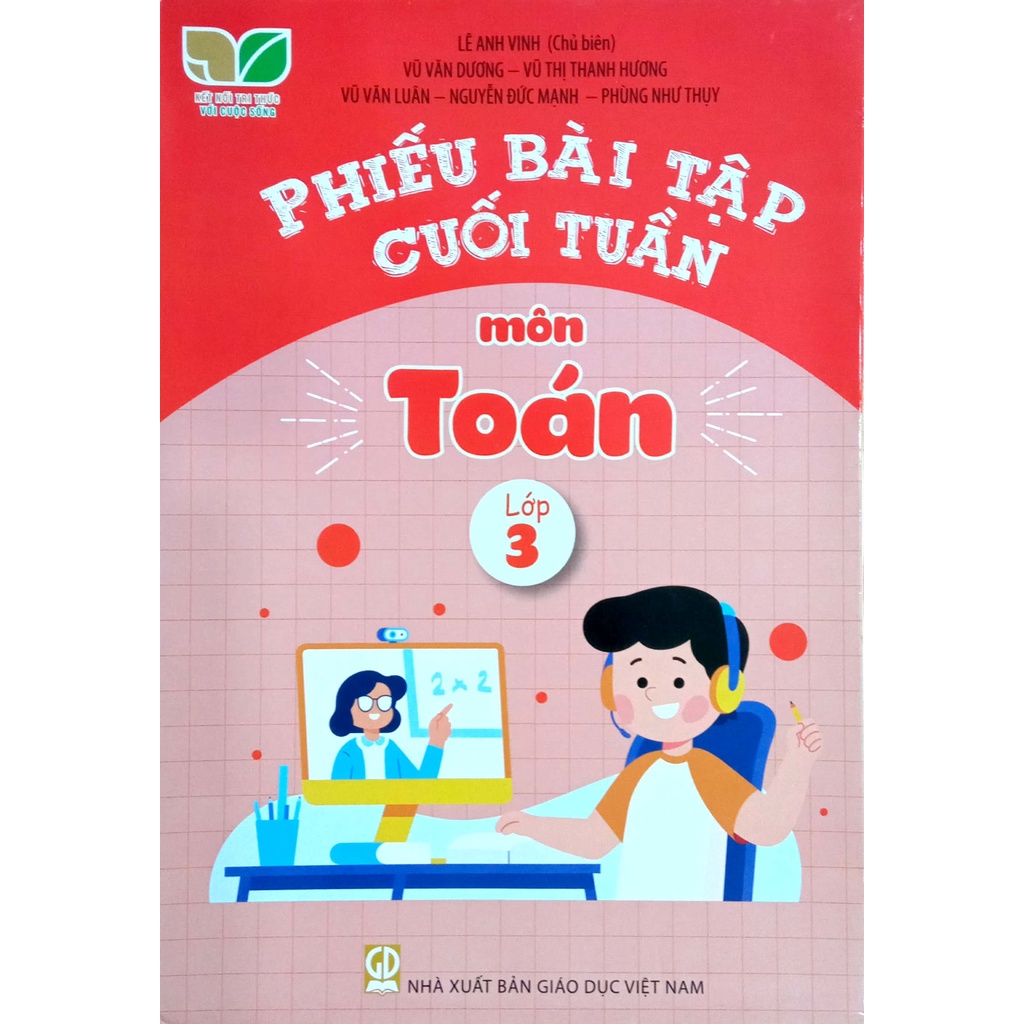 Sách - Phiếu bài tập cuối tuần môn Toán lớp 3 - Kết Nối Tri Thức Với Cuộc Sống