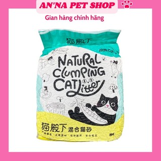 Cát vệ Sinh cho mèo, cát Đậu Nành Catrure 6L, mùi Sữa Mix gỗ siêu vón, siêu khử mùi và diệt khuẩn -AnNa Pet-