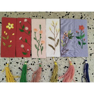 bookmark/kẹp sách thêu tay