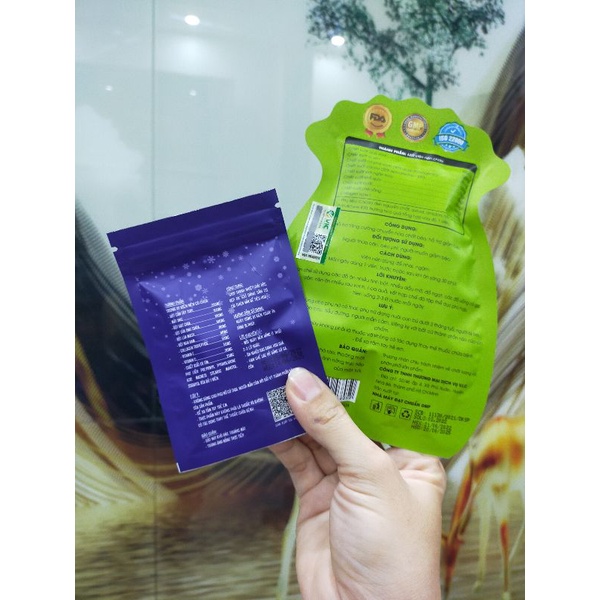 Kẹo dứa giảm cân vic organic chính hãng
