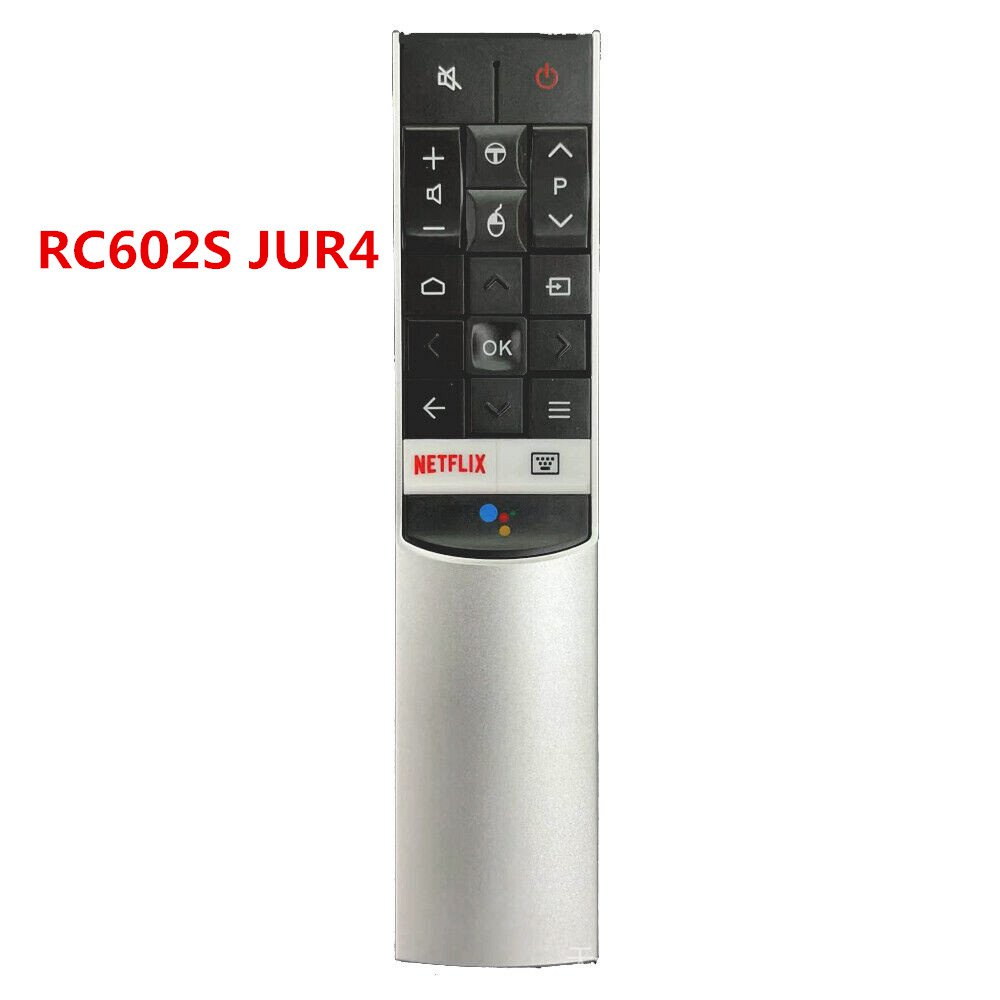 Mới RC602S JUR4 RC602S JUR5 Dành Cho Tivi Thông Minh TCL Điều Khiển Từ Xa Bằng Giọng Nói Cho P4 P6 C