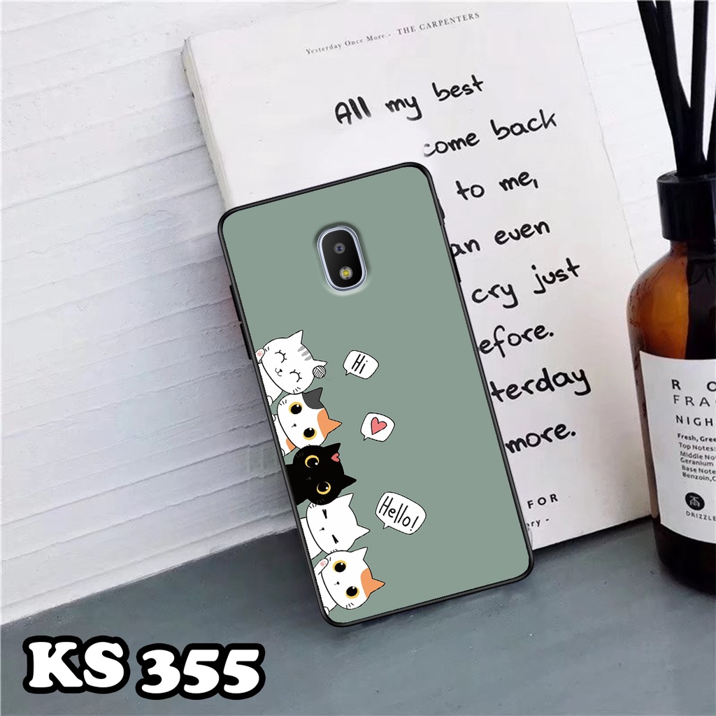 Ốp lưng Samsung J3 - J3 LTE - J3 2016 - J3 Pro - Ốp in hình Cat&amp;Bear đáng yêu - Chất liệu TPU siêu bền, bảo vệ máy