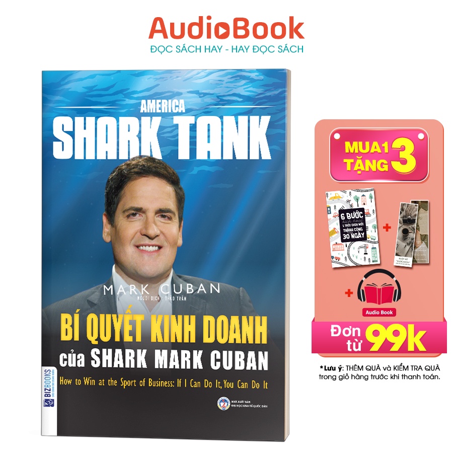 BIZBOOKS - Sách Bí quyết kinh doanh của Shark Mark Cuban