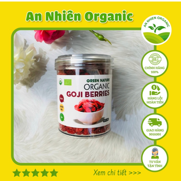 Kỉ Tử Hữu Cơ Green Nature 200g