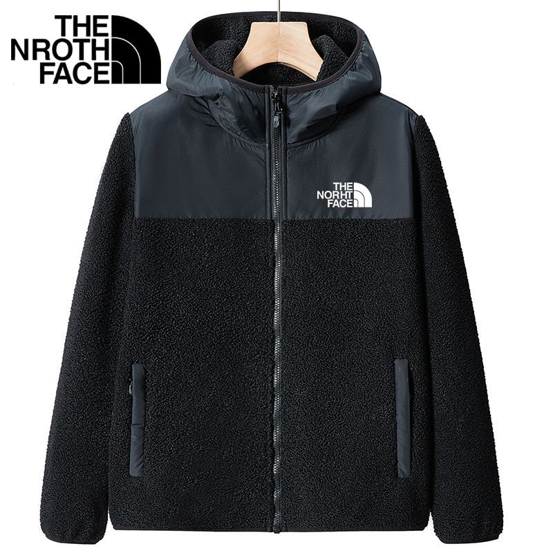 TNF Áo Khoác Hoodie Lông Cừu Ấm Áp Thiết Kế Trẻ Trung Hợp Thời Trang