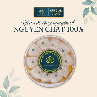 Yến sào rút lông nguyên tổ cao cấp Tràng An hộp 50gr, 100gr, quà tặng sức khỏe sang trọng
