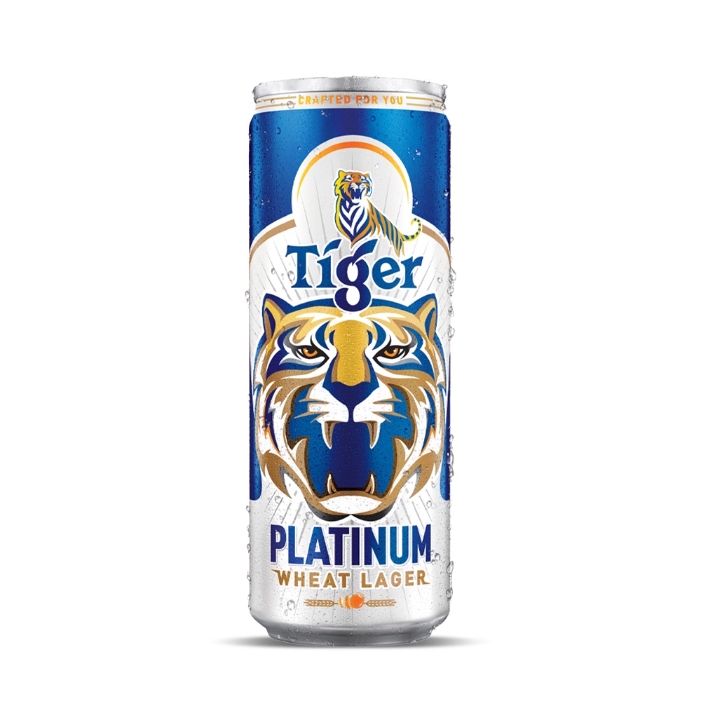 HỎA TỐC HCM - Combo 3 Thùng 20 lon bia lúa mì Tiger Platinum Wheat Lager 330ml/lon