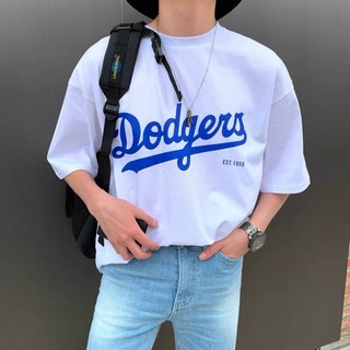Áo thun tay lỡ áo thun form hàn quốc DODGER