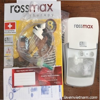 Máy xông hút mũi họng Rossmax (tặng kèm 1 máy đo huyết áp Arm Style)