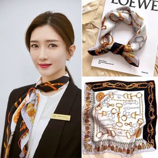 Khăn vuông lụa công sở ,satin loại 1, 70*70cm