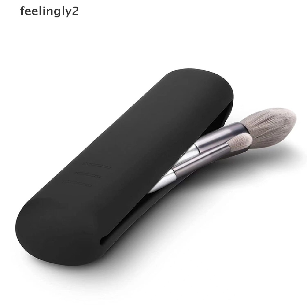 Túi Đựng Cọ Trang Điểm Bằng Silicone Tiện Dụng Khi Đi Du Lịch