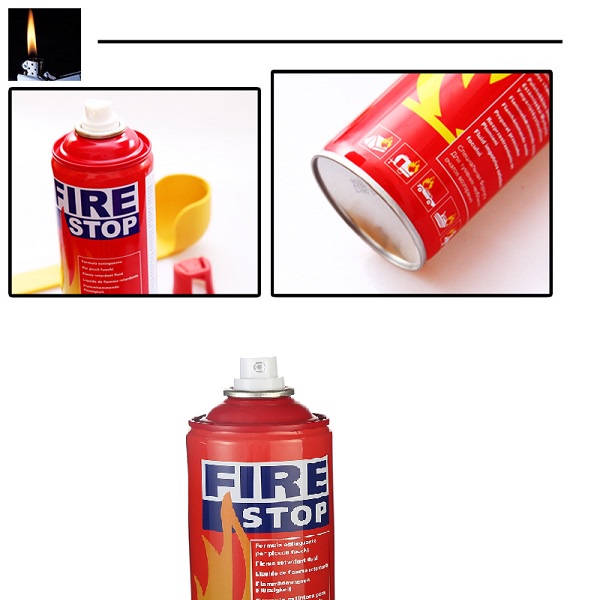 Bình Xịt Cứu Hỏa Cầm Tay Cho Ô Tô, Gia Đình