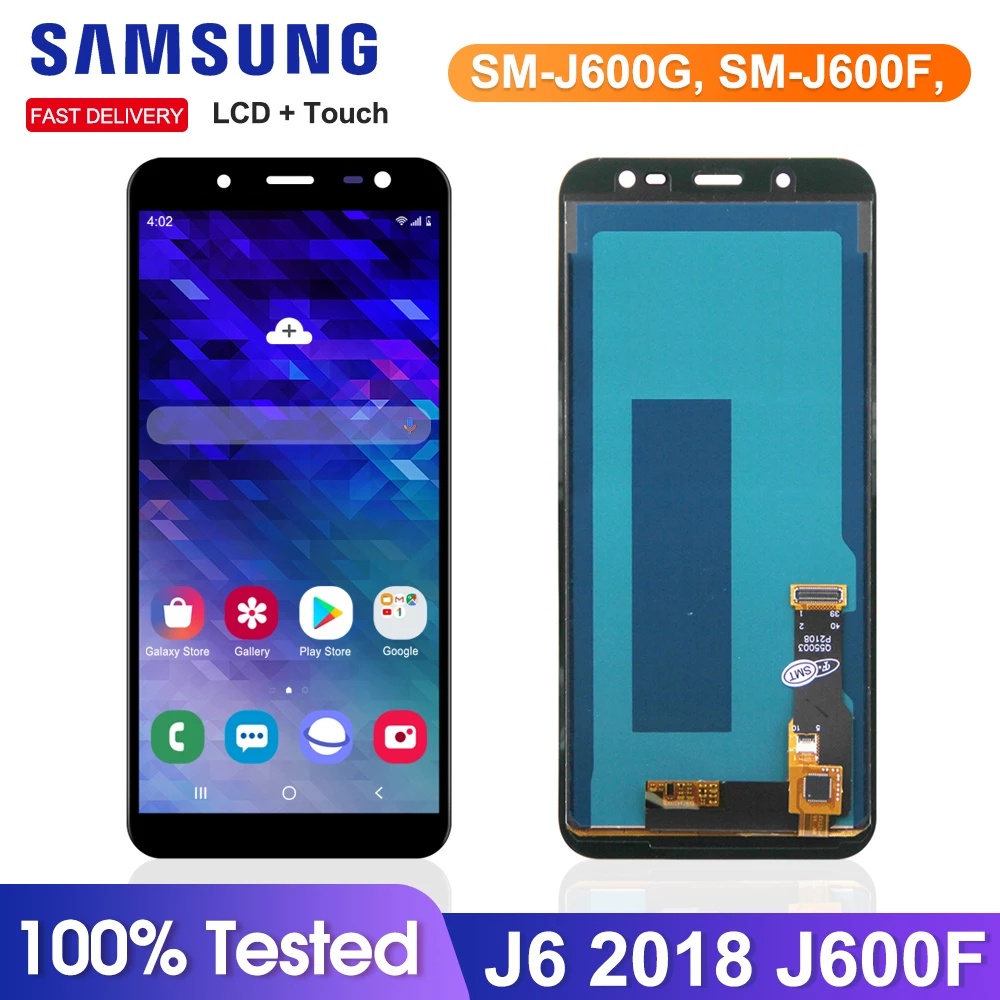 Màn hình LCD cho Samsung Galaxy J6 2018 J600 với cụm máy số hóa màn hình cảm ứng Thay thế J600F J600F/DS J600G/DS