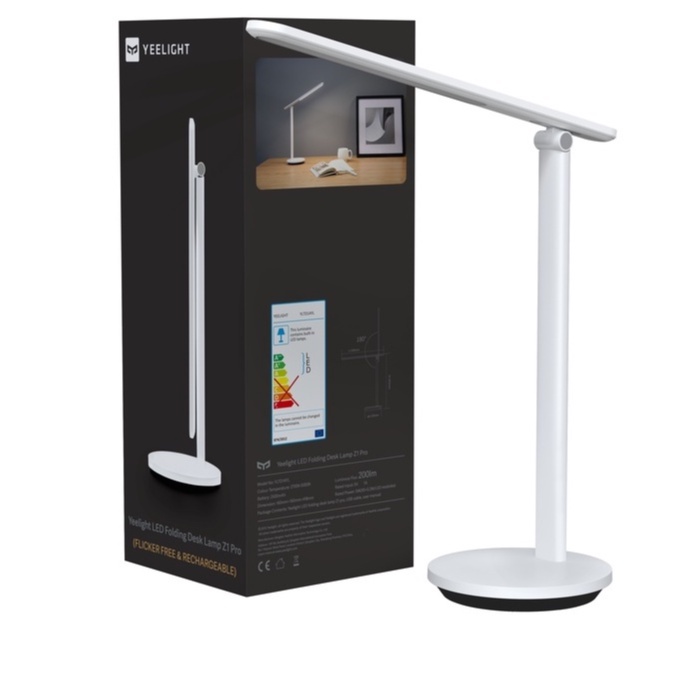 Đèn bàn tích điện Z1 PRO Yeelight - Pin 2500mAh tích điện lên đến 40 giờ, hàng chính hãng