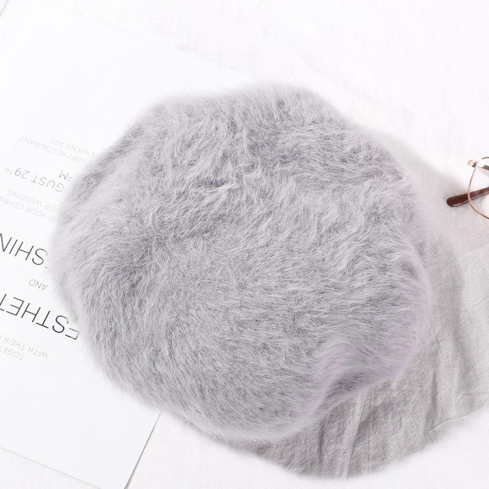 Mũ Beret Màu Trơn Thời Trang Cho Nữ