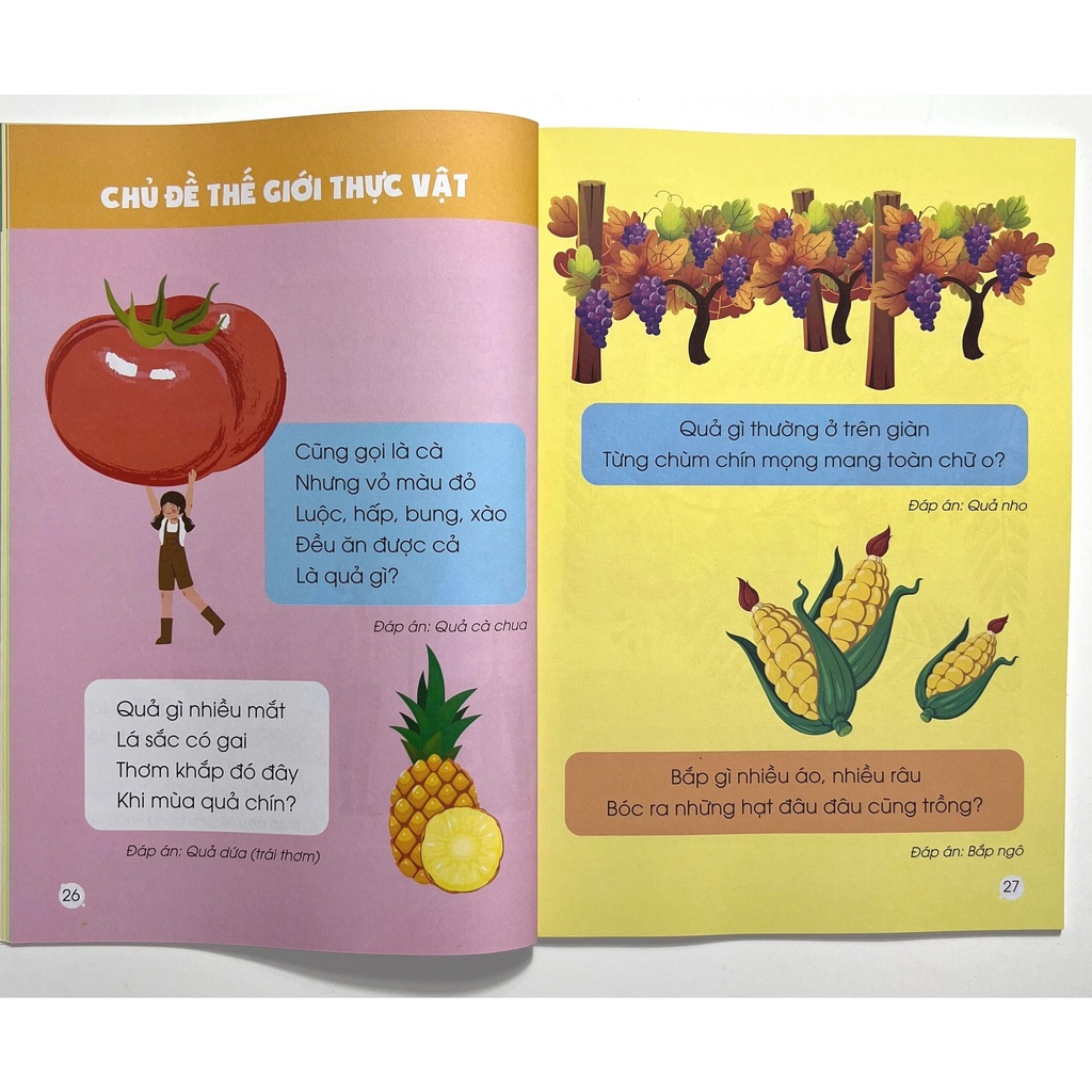 Sách 120 Câu Đố Việt Nam Dành Cho Bé Tập Nói, Tập Đọc