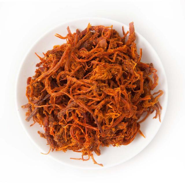 Khô bò xé sợi cay cay túi zip 200G - Đồ ăn vặt tuổi thơ thơm ngon cuốn miệng đảm bảo an toàn sạch sẽ