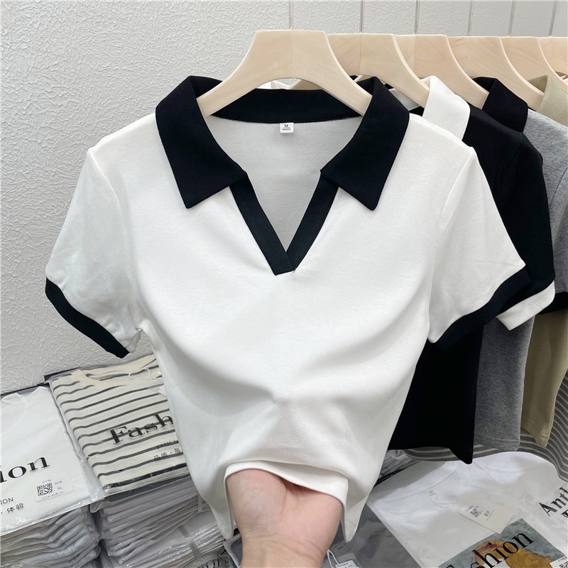 Áo Thun Cổ Bẻ Bigsize, Áo PoLo Lên Phom Tôn Dáng Cực Xinh MÃ A41