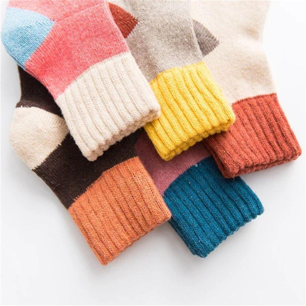 Set 5 Đôi Tất Mùa Đông Free Size Cho Nữ