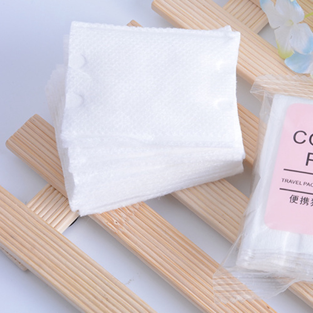 Set 10 Bông Tẩy Trang Tròn Mềm Thấm Nước Chất Lượng Cao