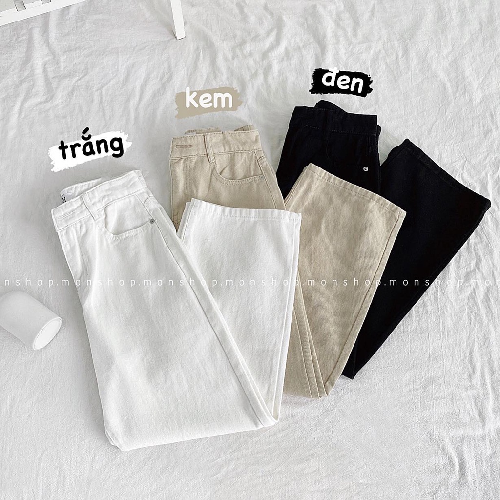 Jeans suông trơn 65956