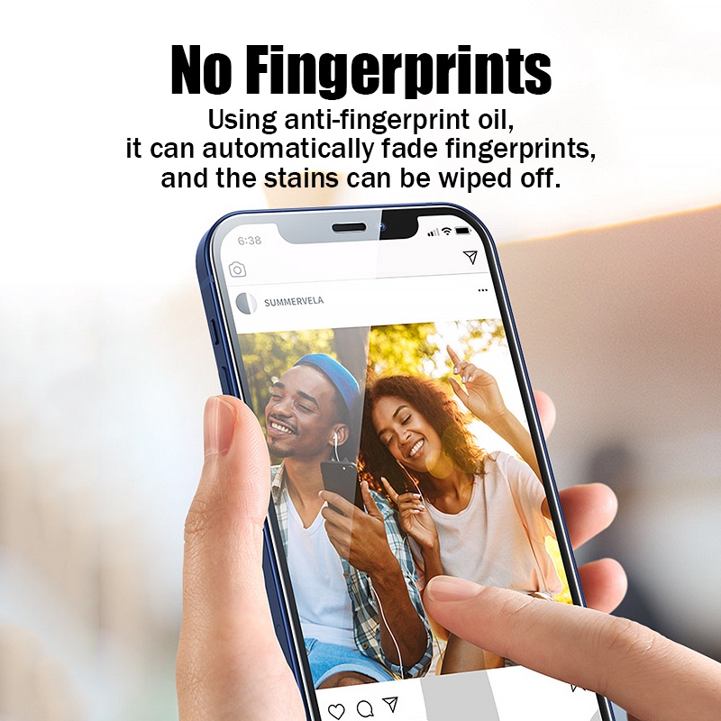 Kính Cường Lực 9D HD Bảo Vệ Màn Hình Cho iPhone 14 13 12 Pro Max Mini 11 Pro Max X XR XS Max 8 7 6 6S Plus + SE 2020 Sự Bảo Vệ