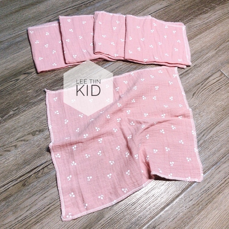 Khăn sữa xô muslin mỏng mịn siêu thấm hút cho bé trai, bé gái