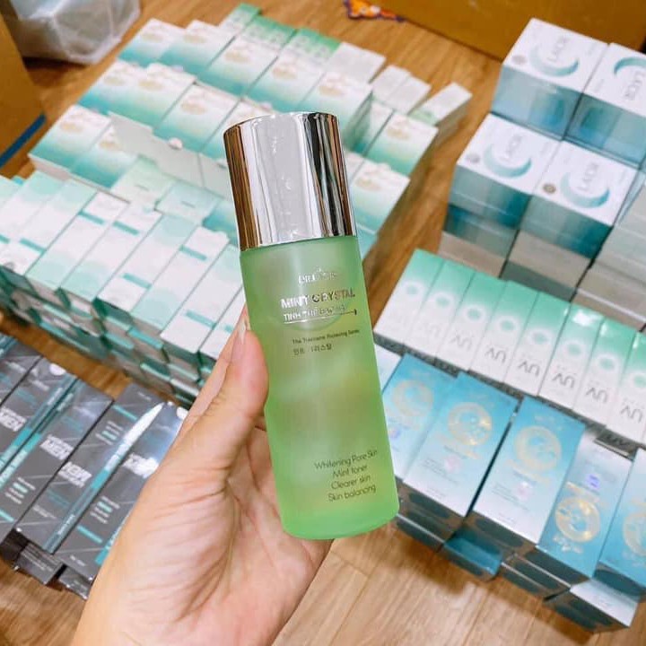 Toner tinh thể bạc hà Mint Crystal anhthushop Dr Lacir  giúp se khít lỗ chân lông cân bang ẩm cấp ẩm cho da 100ml | BigBuy360 - bigbuy360.vn