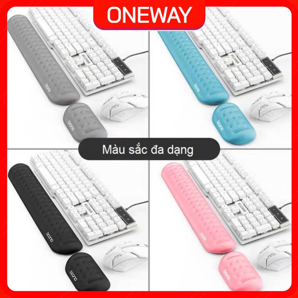 Đệm kê tay bàn phím BAONA và kê tay chuột máy tính chống mỏi cổ tay.