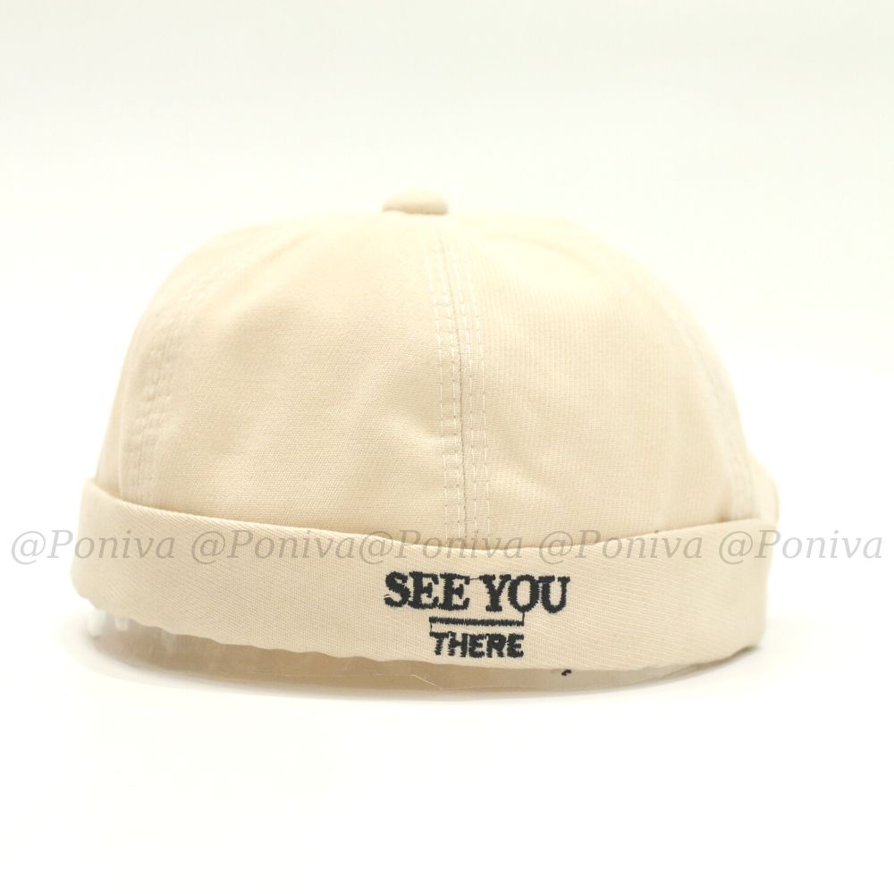 Nón Beanie vành tròn ❤️ Mũ tròn SEE YOU phong cách Retro Hàn Quốc form Unisex nam nữ Thời trang PONIVA siêu hot