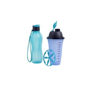 Bộ bình lắc và bình nước  Shake N Go tặng 1 hộp snack cup