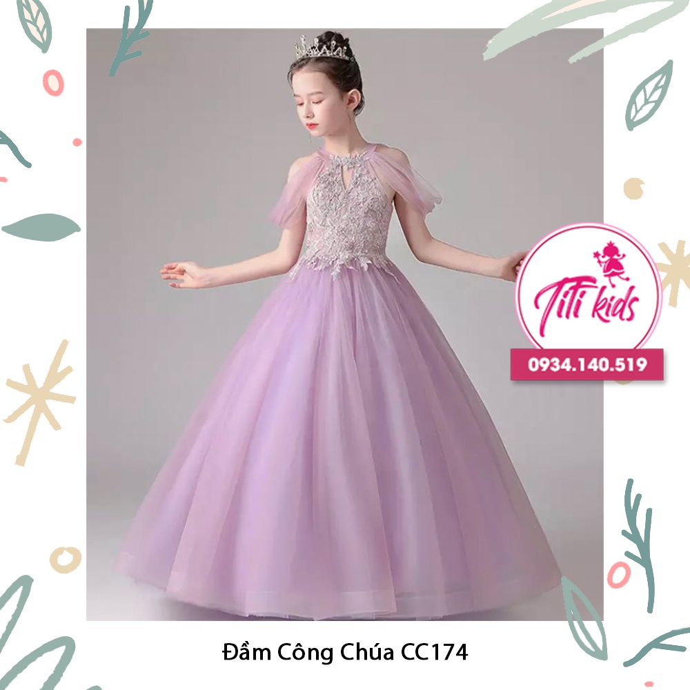 Váy Đầm Công Chúa Cho Bé Cao Cấp SOFIA CC174