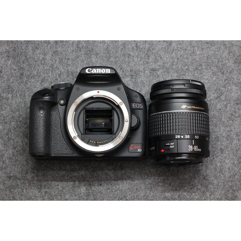 Bộ máy ảnh Canon 500D Lens 28-80mm USM đủ phụ kiện