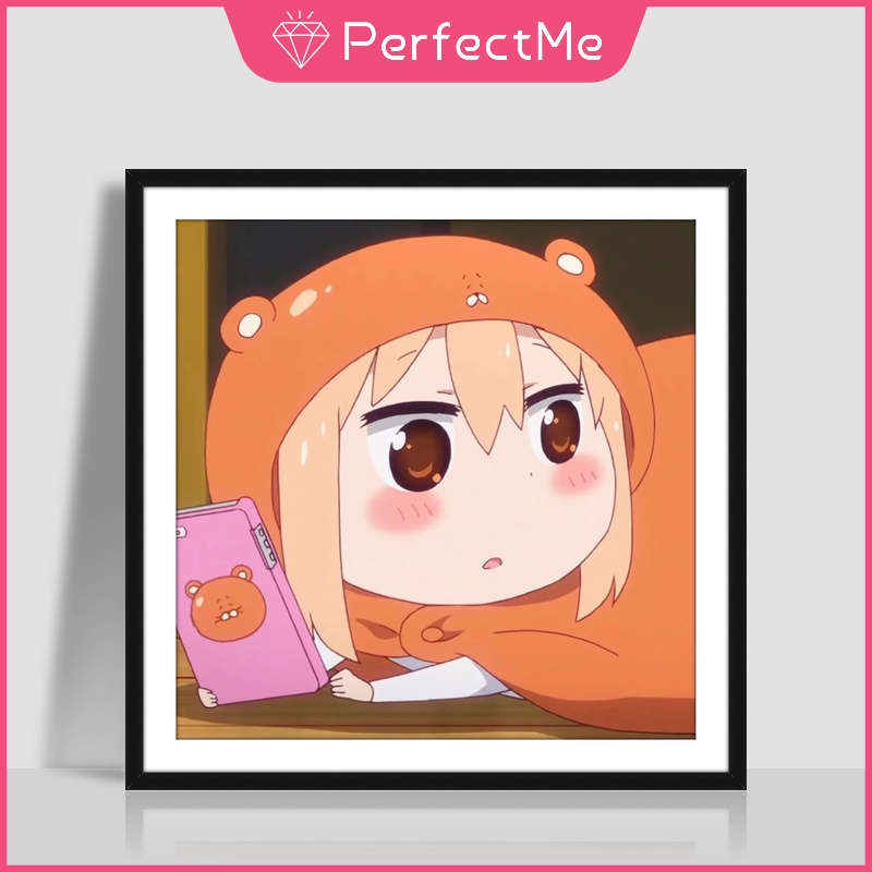 (Hàng Sẵn Sàng Đến Tàu) Cô Gái Khô! Bộ Tranh Đính Đá Tự Làm Kích Thước 30X30Cm Họa Tiết Đơn Giản Hiện Đại Trang Trí Nhà Cửa