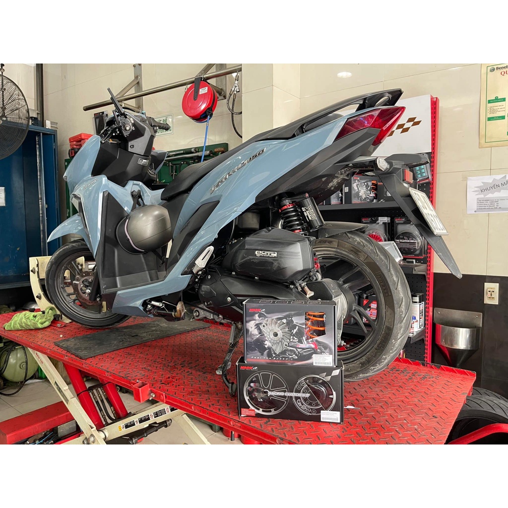 Combo nồi Koso Racing trước sau cho xe Honda Vario, Click, AB, PCX 125-150-160