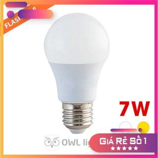 Bóng đèn LED 7W siêu sáng ánh sáng trắng, vàng giá rẻ - OWL Lighting