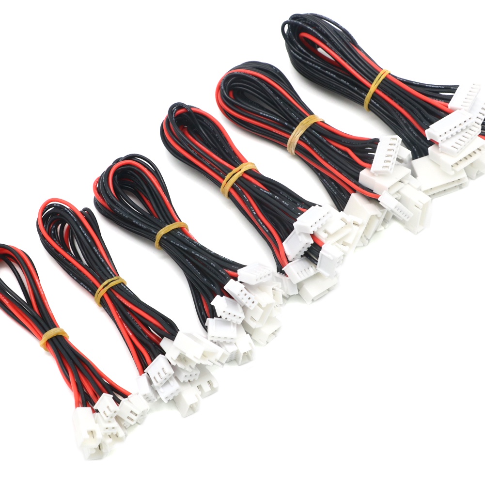 5 Dây Cáp Sạc Nối Dài JST-XH 1S 2S 3S 4S 5S 6S 20cm 22AWG Lipo Cho Pin Lipo Điều Khiển Từ Xa